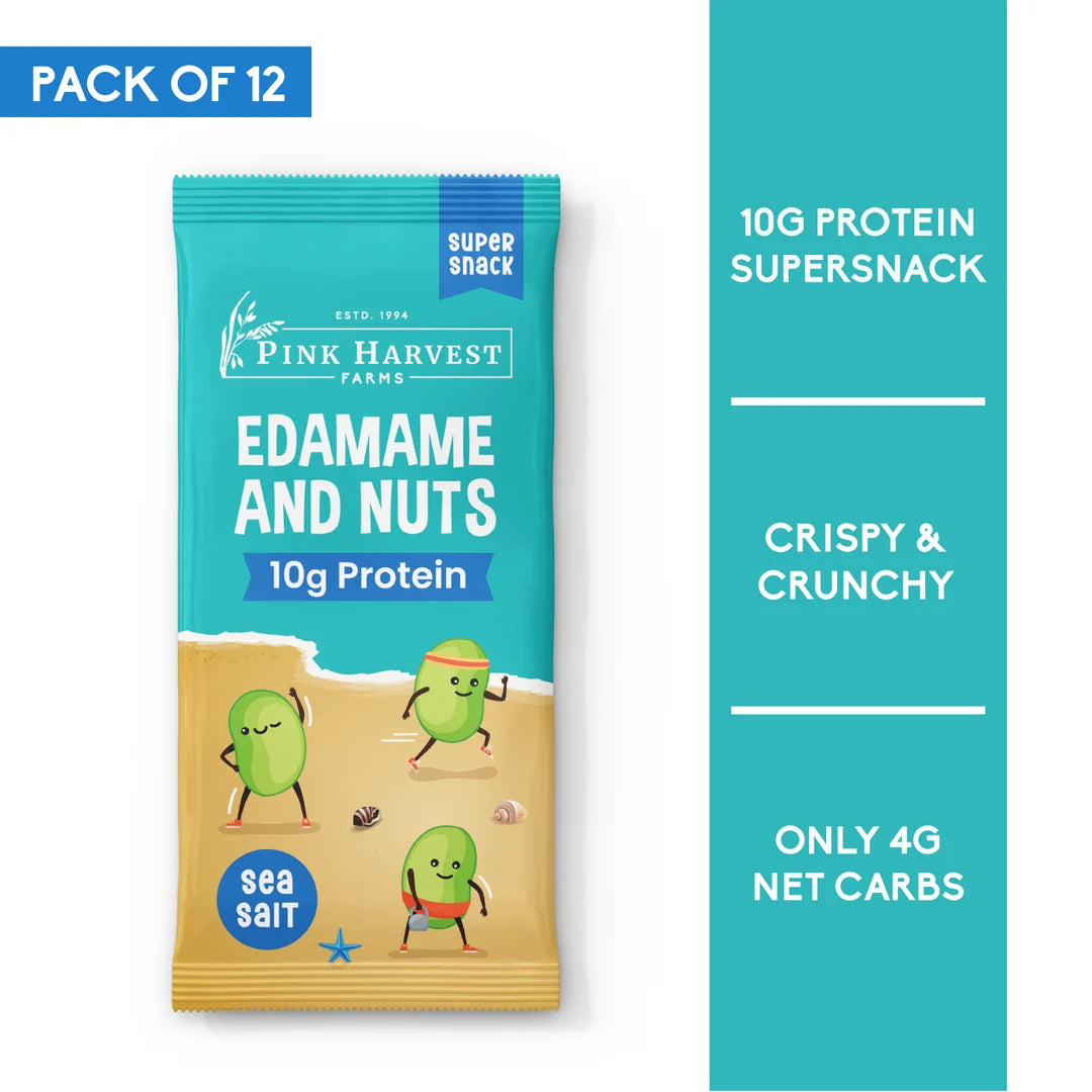 Edamame & Nuts - Sea Salt