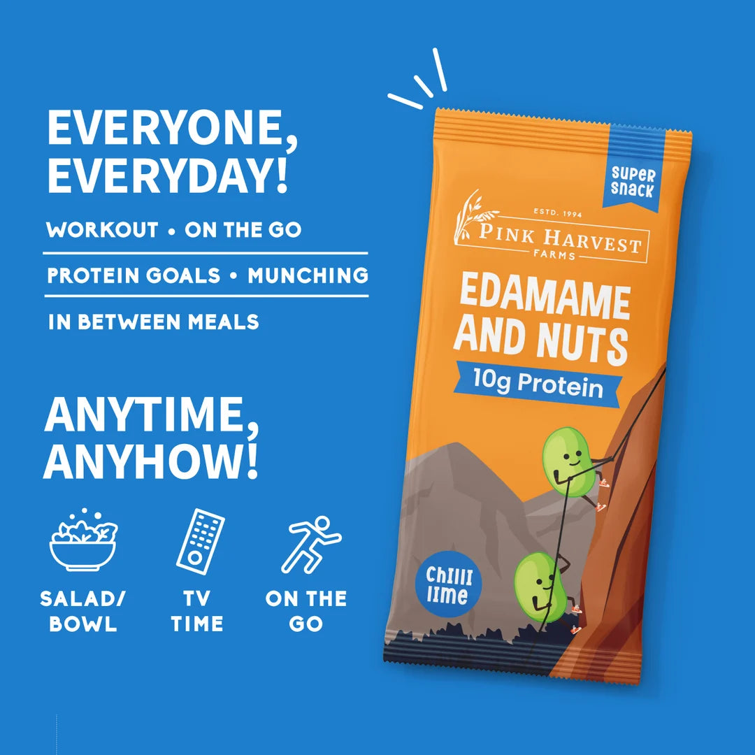 Edamame & Nuts - Chilli Lime (Pack of 12)