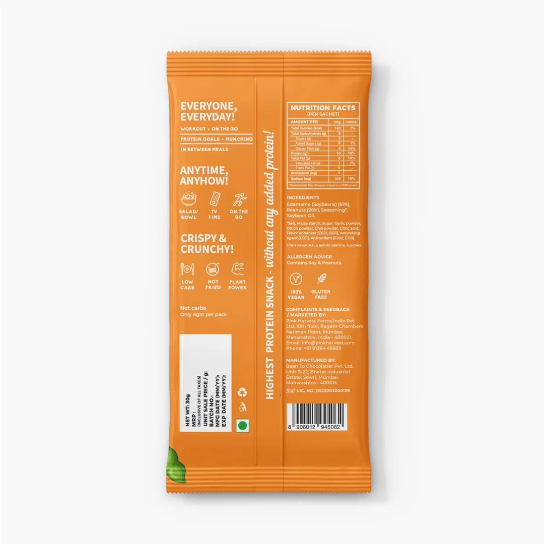 Edamame & Nuts - Chilli Lime (Pack of 12)