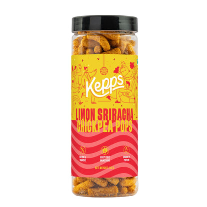 Limon Sriracha Chickpea Pops