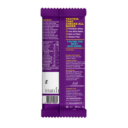 Blueberry Blast - Protein Bar