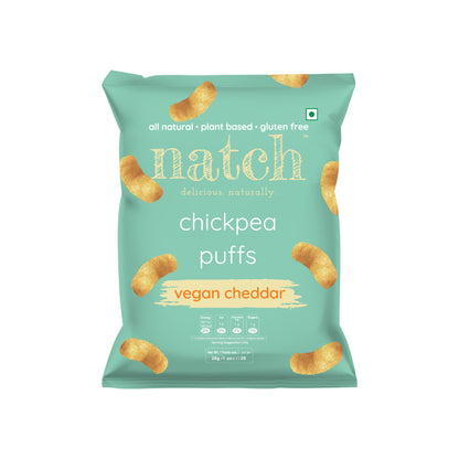 Chickpea Puffs - Vegan Cheddar