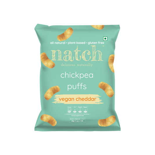 Chickpea Puffs - Vegan Cheddar