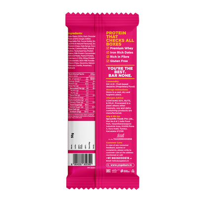Dark Chocolate & Cranberry - Protein Bar