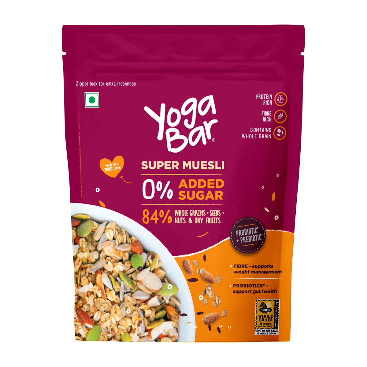 Zero Added Sugar - Super Muesli