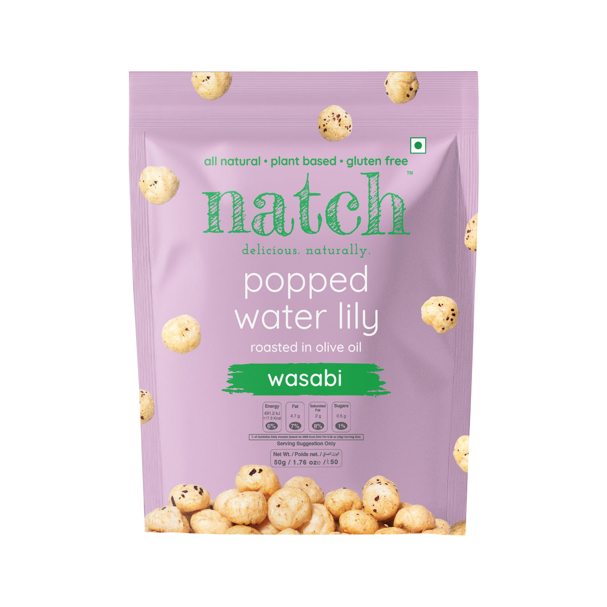 Popped Water Lily - Wasabi
