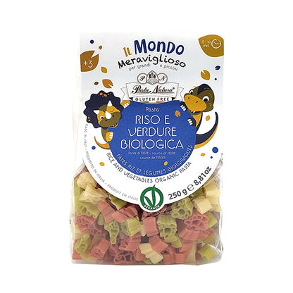 Rice, Beetroot and Spinach Kid's - Dinosaur Pasta