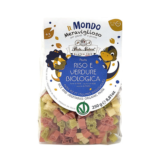 Rice, Beetroot and Spinach Kid's - Dinosaur Pasta